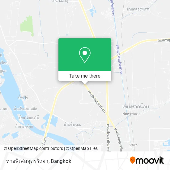 ทางพิเศษอุดรรัถยา map