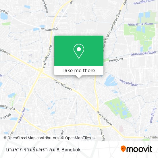 บางจาก รามอินทรา-กม.8 map