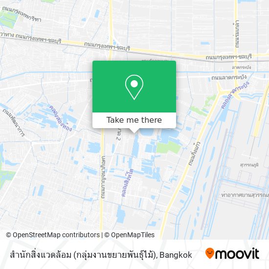 สำนักสิ่งแวดล้อม (กลุ่มงานขยายพันธุ์ไม้) map