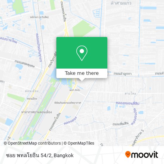ซอย พหลโยธิน 54/2 map