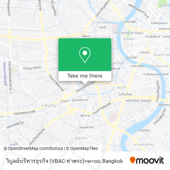 วิบูลย์บริหารธุรกิจ (VBAC-ท่าพระ)>w<oo map