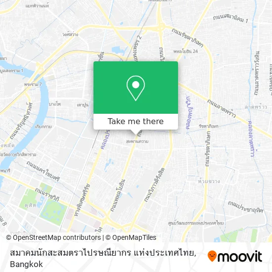 สมาคมนักสะสมตราไปรษณียากร แห่งประเทศไทย map