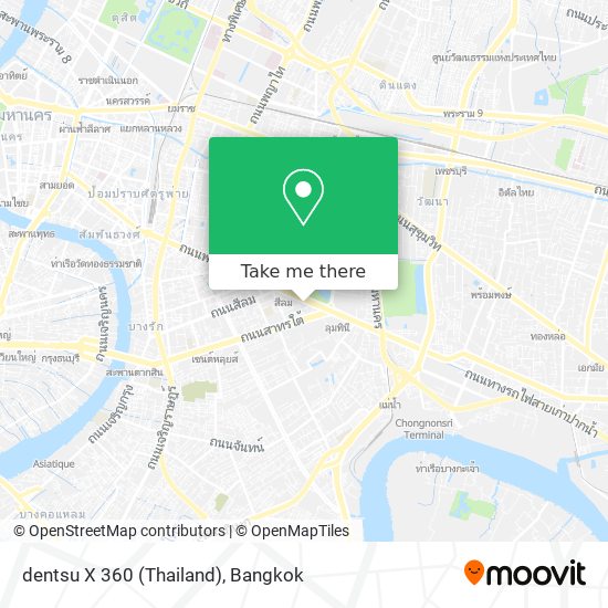 dentsu X 360 (Thailand) map