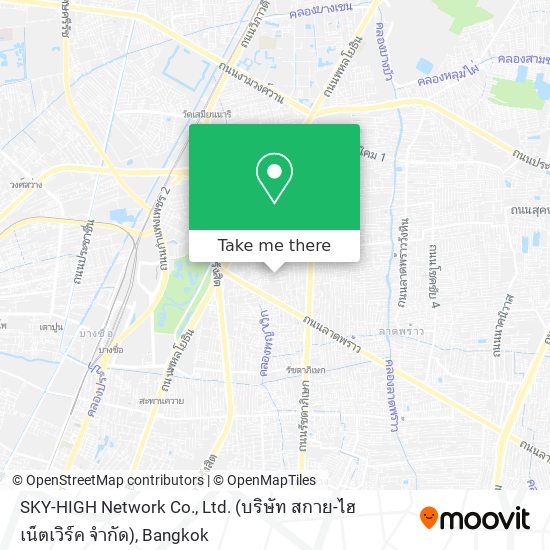 SKY-HIGH Network Co., Ltd. (บริษัท สกาย-ไฮ เน็ตเวิร์ค จำกัด) map