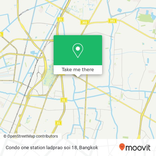 Condo one station ladprao soi 18 map