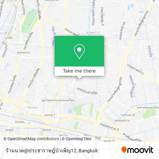 ร้านนวด@ประชาราษฎ์บำเพ็ญ12 map