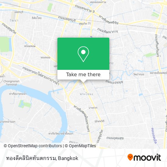 ทองดีคลินิคทันตกรรม map