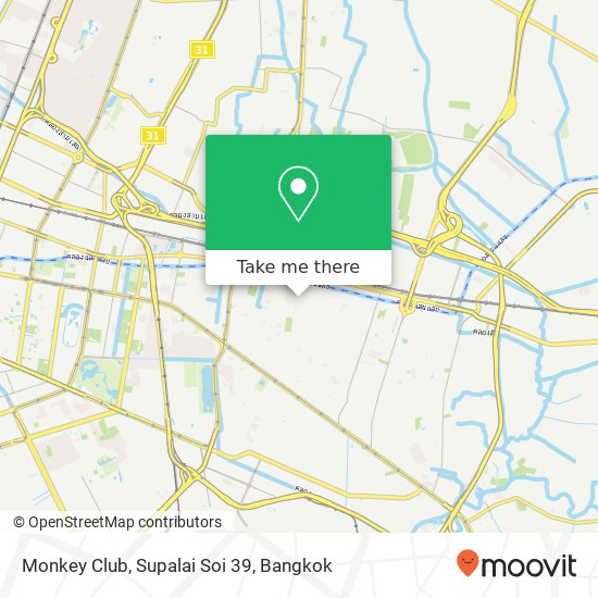 Monkey Club, Supalai Soi 39 map