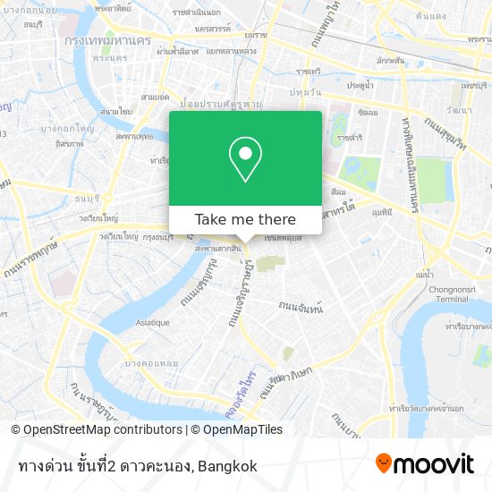 ทางด่วน ขั้นที่2 ดาวคะนอง map