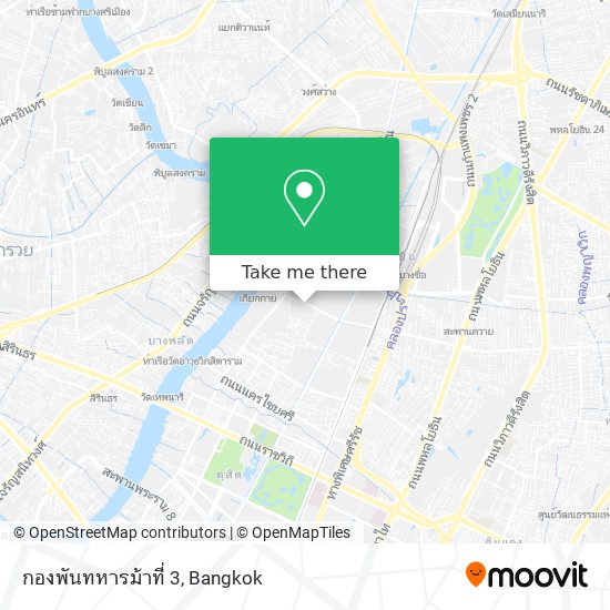 กองพันทหารม้าที่ 3 map