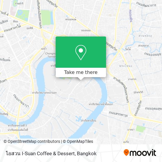 ไอสวน I-Suan Coffee & Dessert map