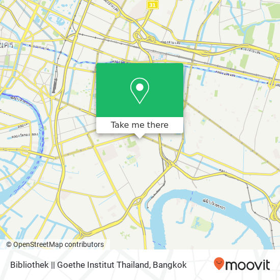 Bibliothek || Goethe Institut Thailand map