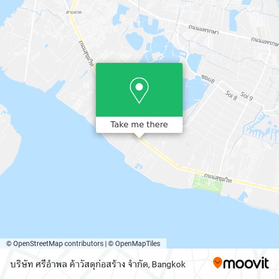 บริษัท ศรีอำพล ค้าวัสดุก่อสร้าง จำกัด map