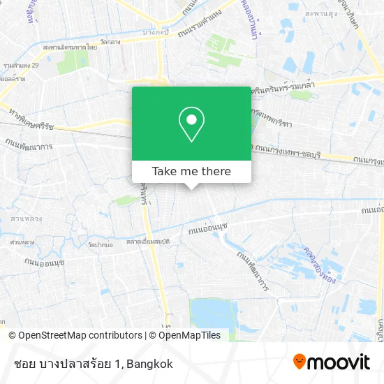 ซอย บางปลาสร้อย 1 map