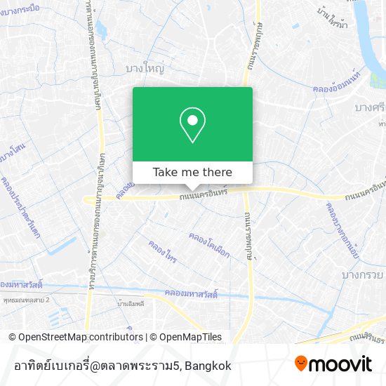 อาทิตย์เบเกอรี่@ตลาดพระราม5 map