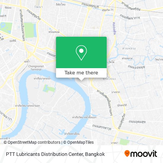 PTT Lubricants Distribution Center map