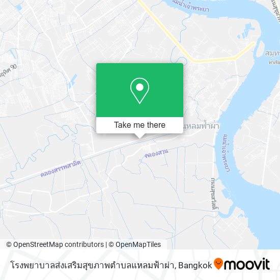 โรงพยาบาลส่งเสริมสุขภาพตำบลแหลมฟ้าผ่า map