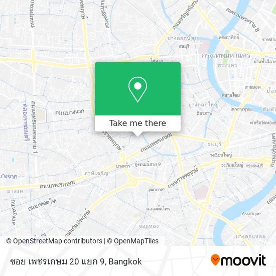 ซอย เพชรเกษม 20 แยก 9 map