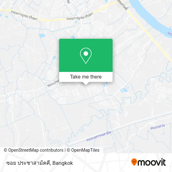 ซอย ประชาสามัคคี map