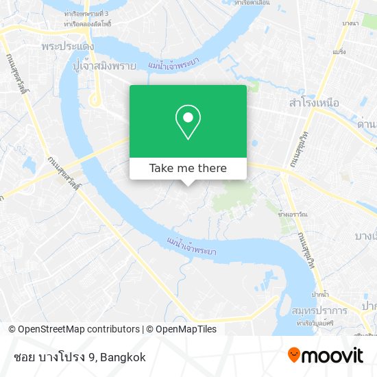 ซอย บางโปรง 9 map