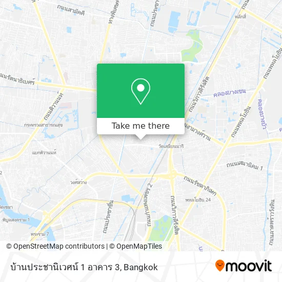 บ้านประชานิเวศน์ 1 อาคาร 3 map