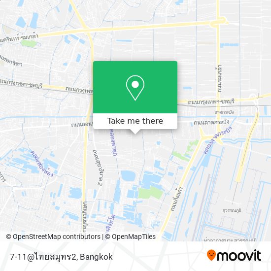 7-11@ไทยสมุทร2 map