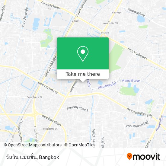 วันวัน แมนชั่น map