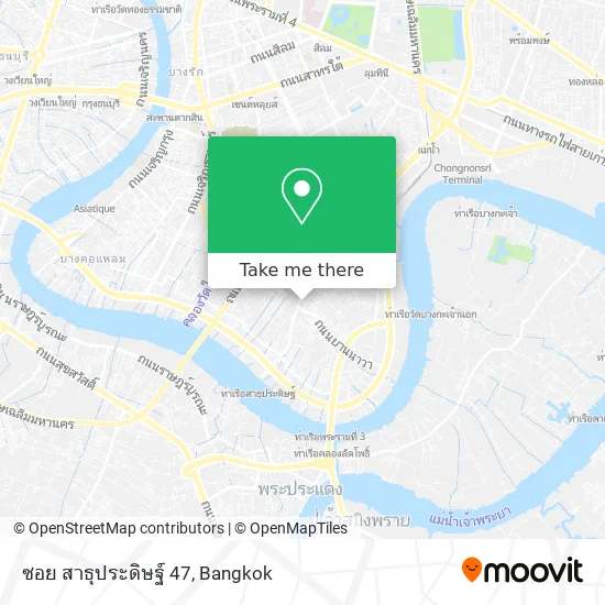 ซอย สาธุประดิษฐ์ 47 map