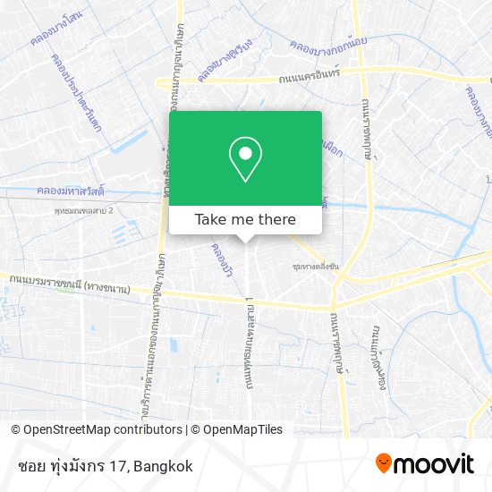 ซอย ทุ่งมังกร 17 map