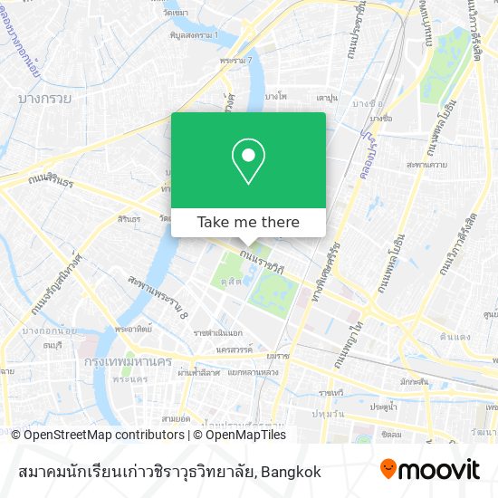 สมาคมนักเรียนเก่าวชิราวุธวิทยาลัย map