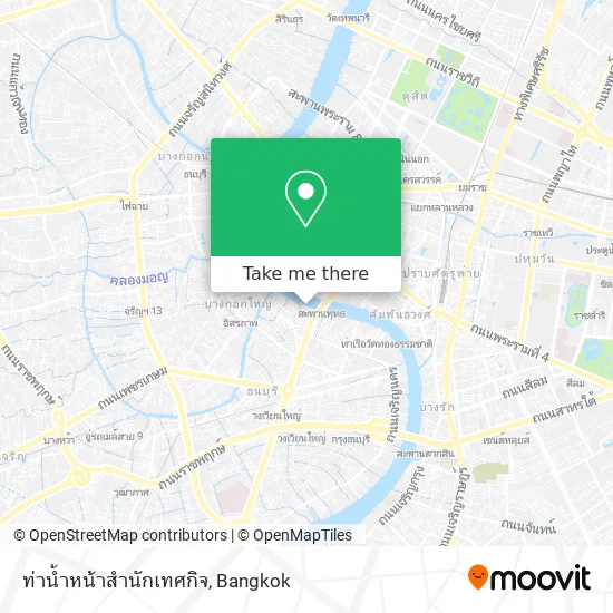 ท่าน้ำหน้าสำนักเทศกิจ map
