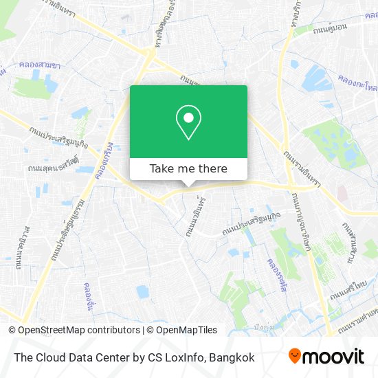 The Cloud Data Center by CS LoxInfo map