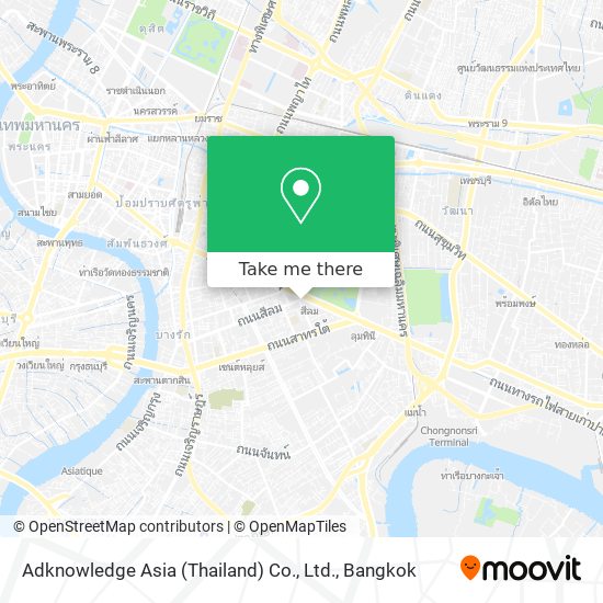 Adknowledge Asia (Thailand) Co., Ltd. map