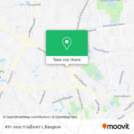 491 ถนน รามอินทรา map