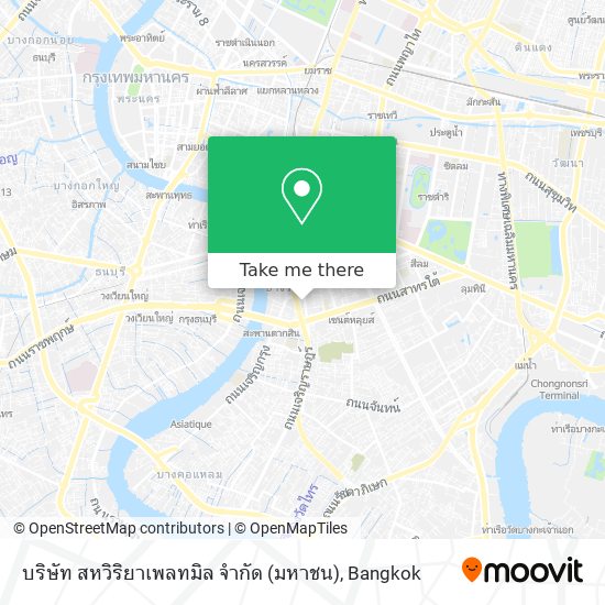 บริษัท สหวิริยาเพลทมิล จำกัด (มหาชน) map