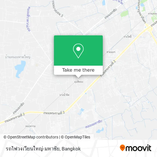 รถไฟวงเวียนใหญ่-มหาชัย map