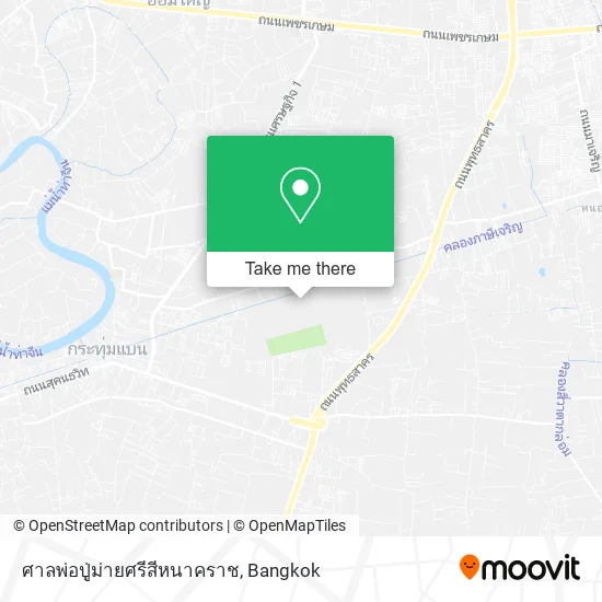 ศาลพ่อปู่ม่ายศรีสีหนาคราช map