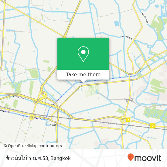 ข้าวมันไก่ รามซ.53 map