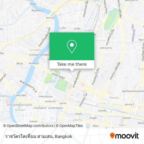 ราชวัตรไตเทียม สามเสน map