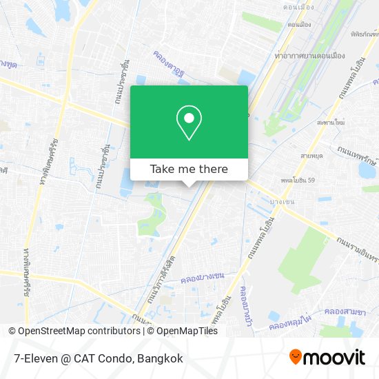 7-Eleven @ CAT Condo map