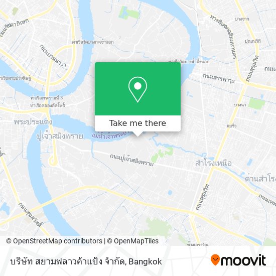 บริษัท สยามฟลาวค้าแป้ง จำกัด map
