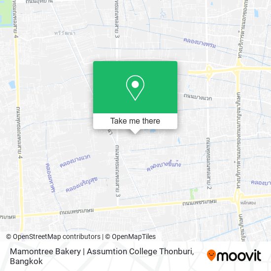 Mamontree Bakery | Assumtion College Thonburi map