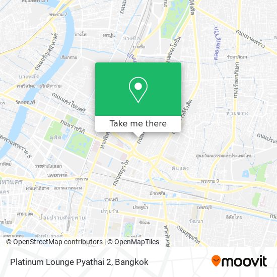 Platinum Lounge Pyathai 2 map