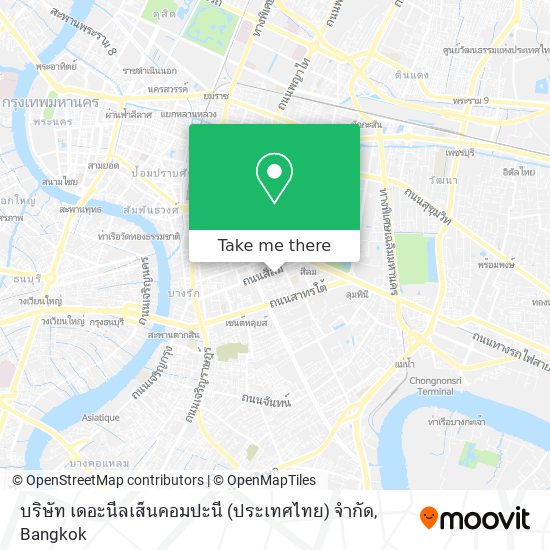 บริษัท เดอะนีลเส็นคอมปะนี (ประเทศไทย) จำกัด map