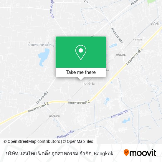 บริษัท แสงไทย ฟิตติ้ง อุตสาหกรรม จำกัด map
