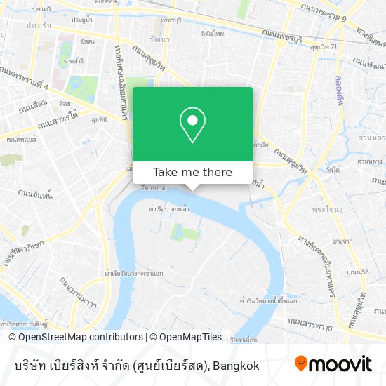 บริษัท เบียร์สิงห์ จำกัด (ศูนย์เบียร์สด) map