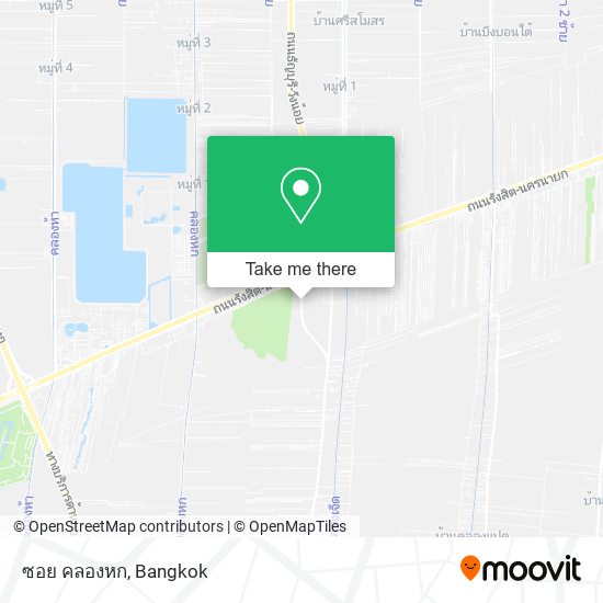 ซอย คลองหก map