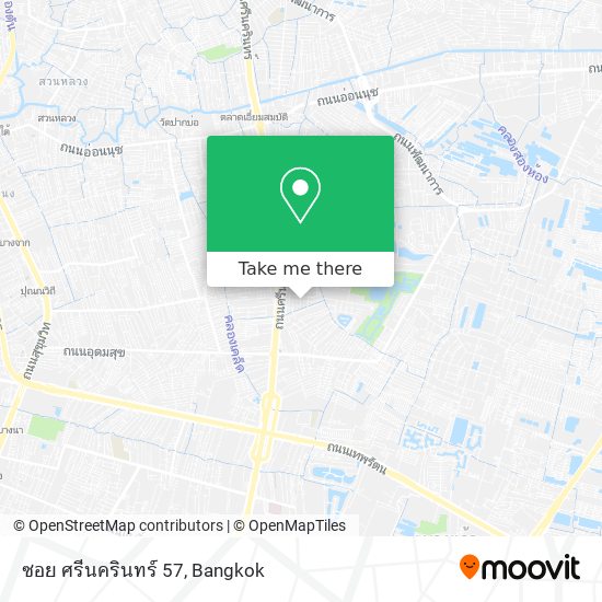 ซอย ศรีนครินทร์ 57 map