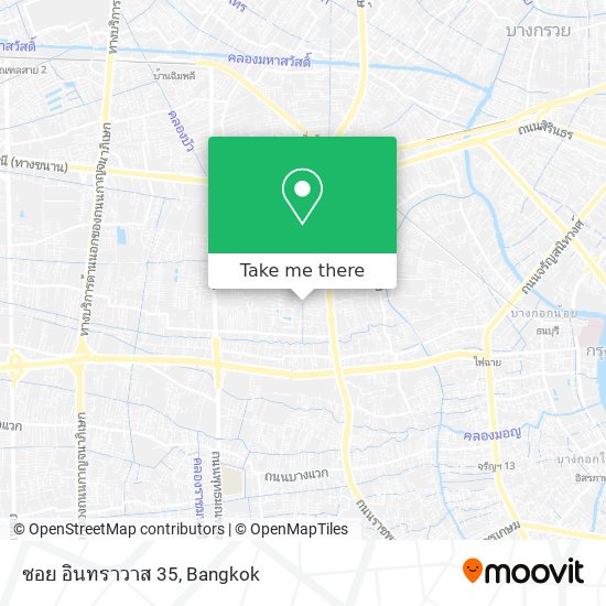 ซอย อินทราวาส 35 map
