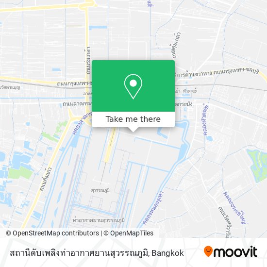 สถานีดับเพลิงท่าอากาศยานสุวรรณภูมิ map